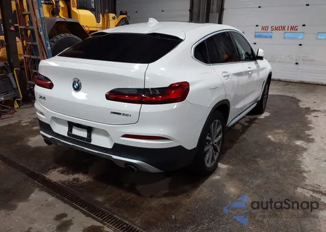 2019 BMW X4 xDrive30I из США, поврежденный, VIN 5UXUJ3C56KLG53913